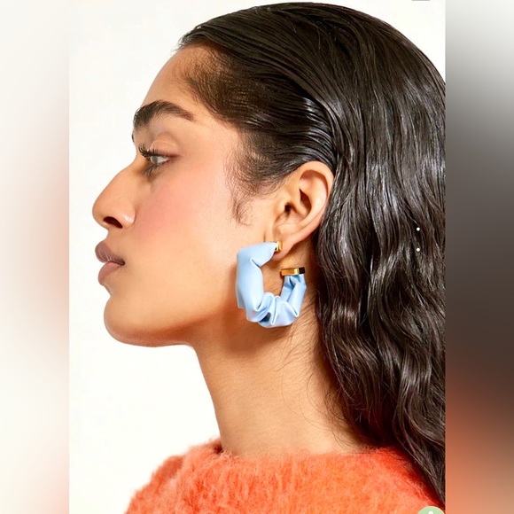 🌺🎉HP🎉🌺 NWT Cult Gaia Sanura Earrings Ice Blue - Picture 10 of 16